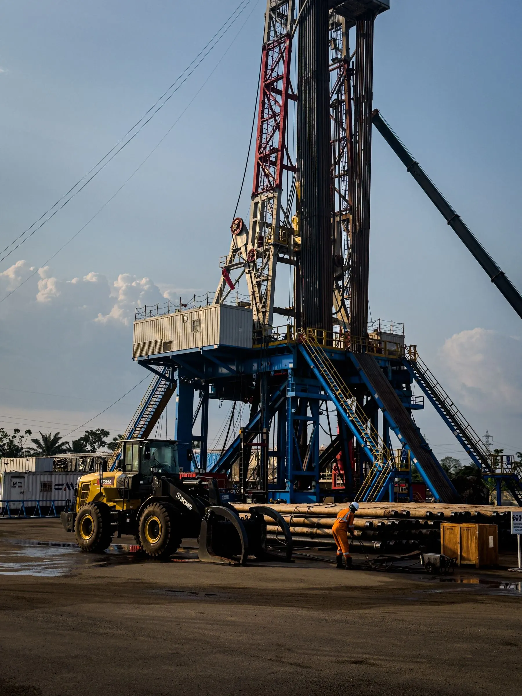 Cadena logística de minerales para operaciones de Oil and Gas